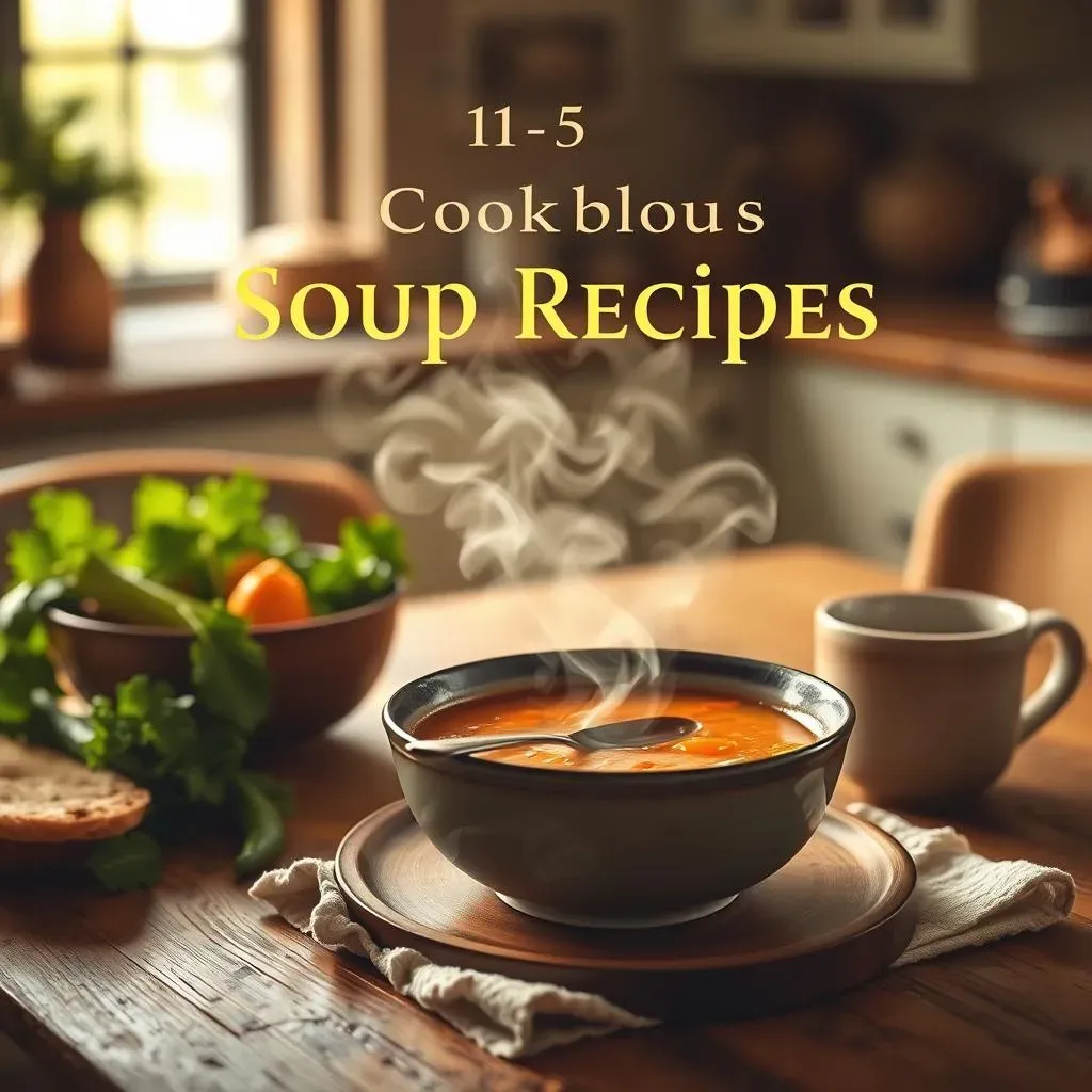 15 recettes de soupes simples et délicieuses