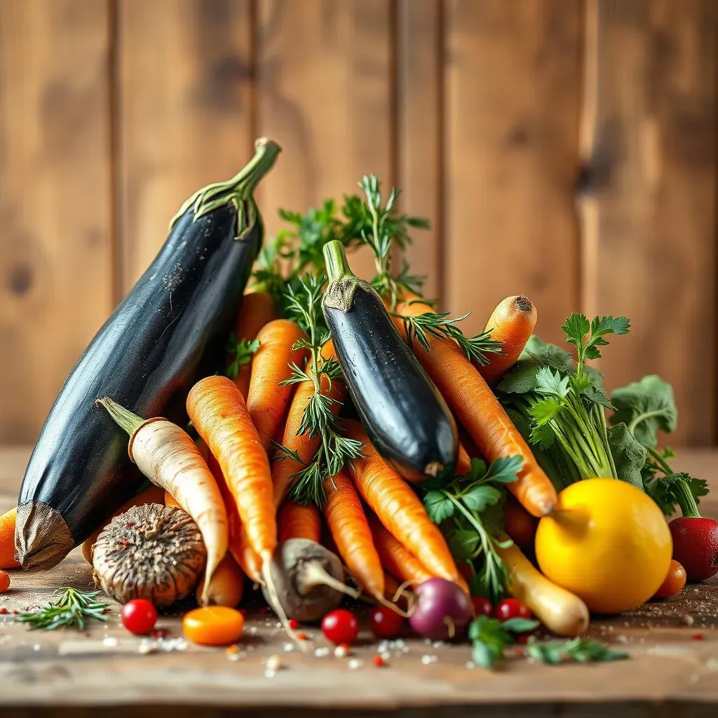 Accompagnements et légumes d'hiver parfaits pour la cuisine méditerranéenne végétarienne