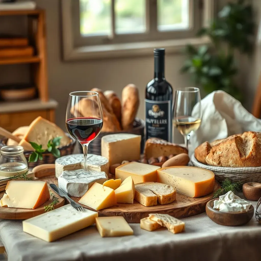 Accompagner votre plateau de fromages : pains et vins