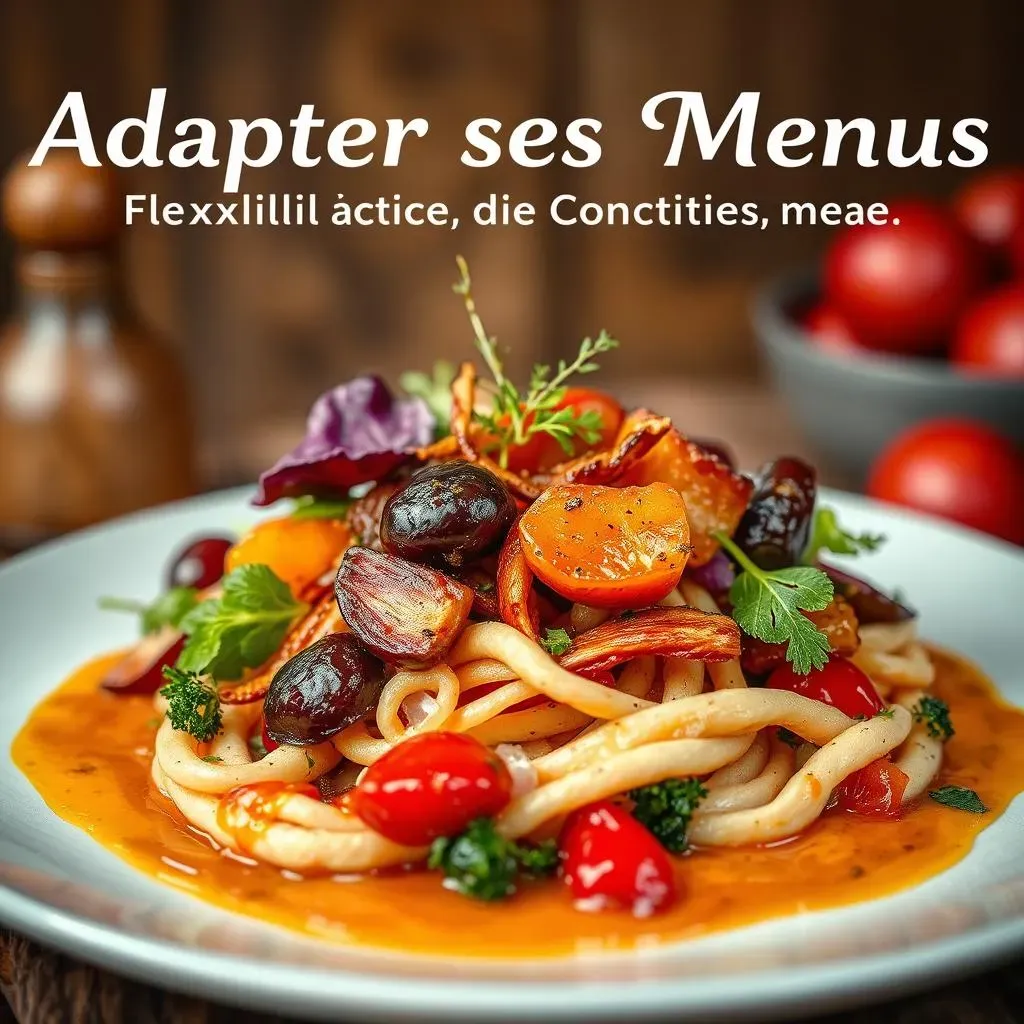 Adapter ses Menus : Flexibilité et Créativité en Cuisine