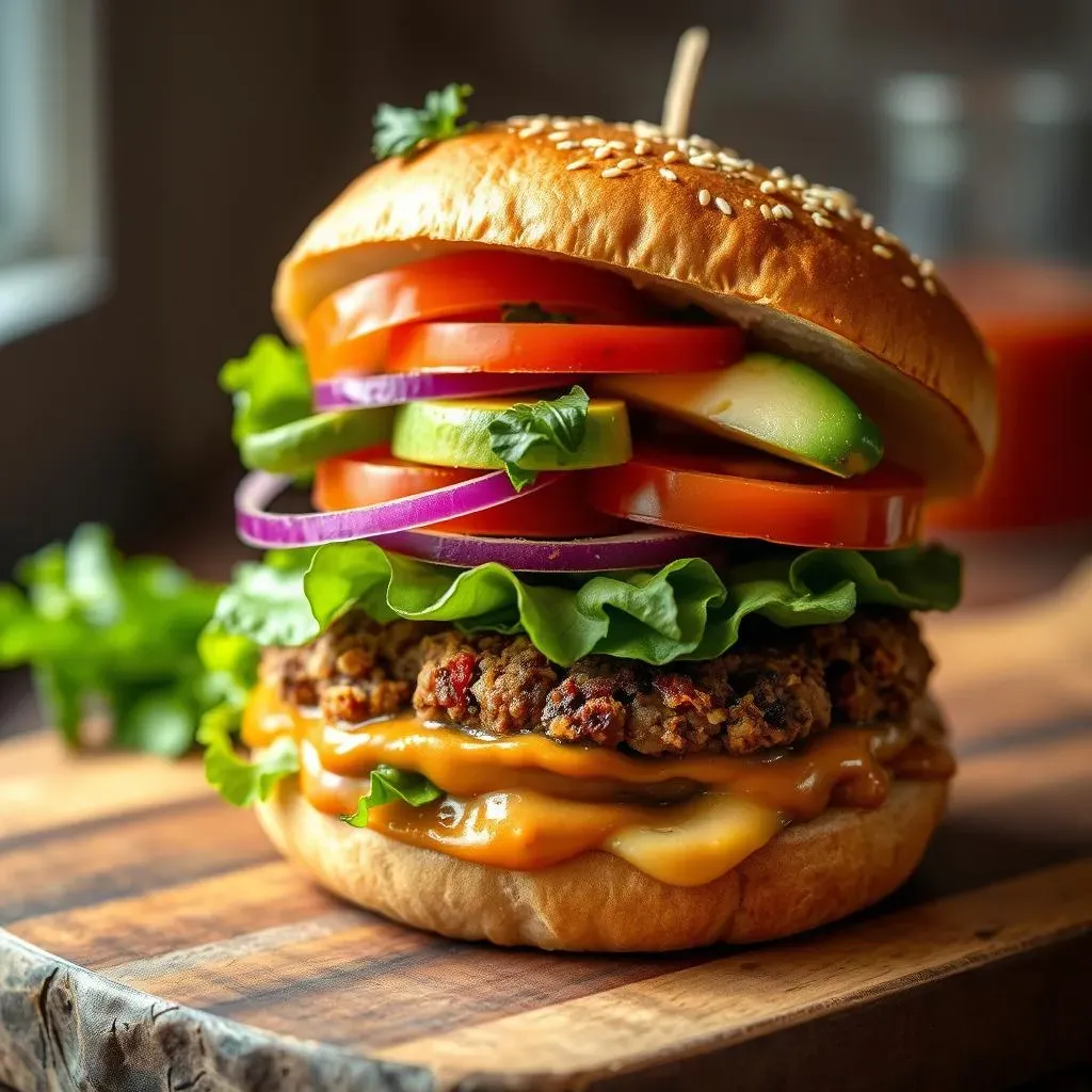 Assembler et déguster : Mon secret pour un burger végétarien parfait