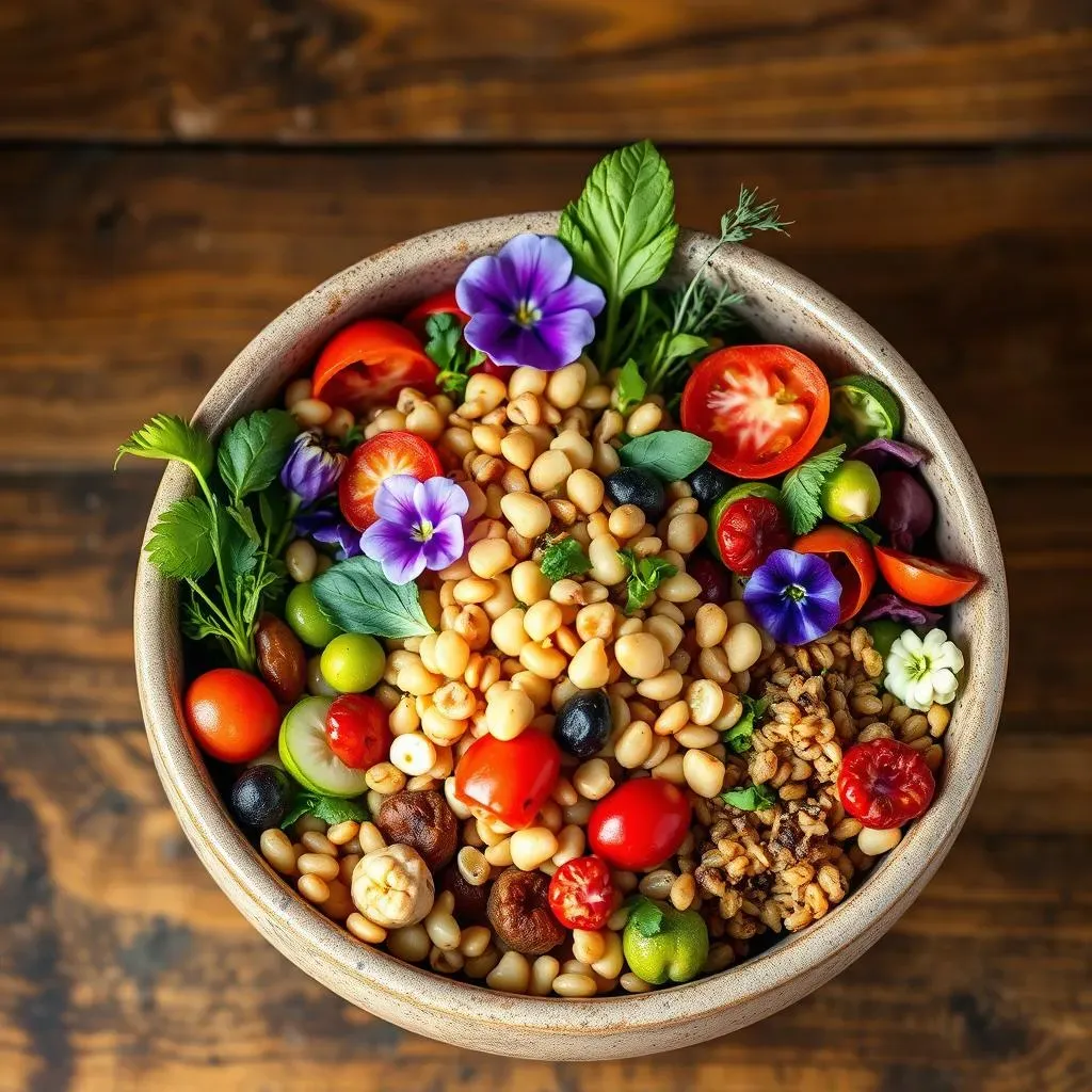Buddha Bowls Méditerranéens Végétariens : Un Repas Équilibré et Visuellement Appétissant