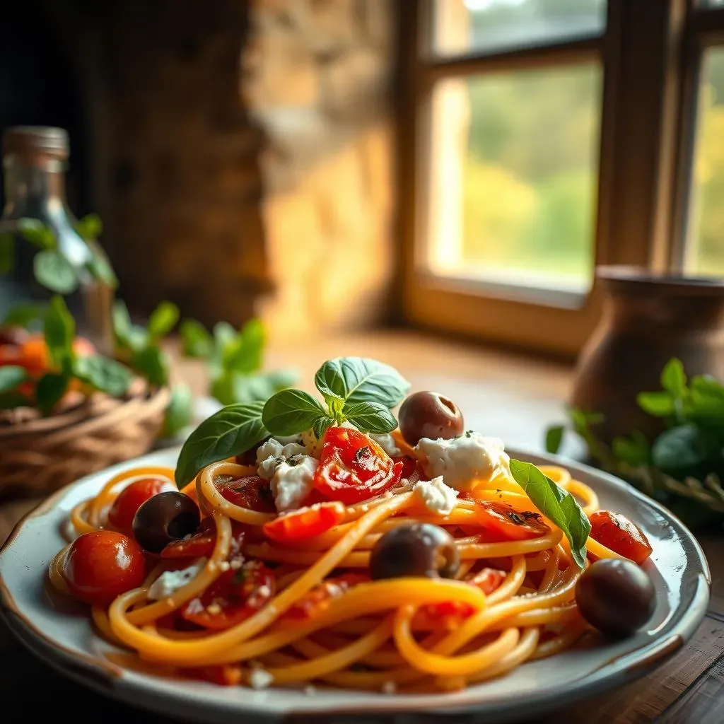 Découvrez la magie des pâtes aux tomates et à la feta végétalienne à Marseille