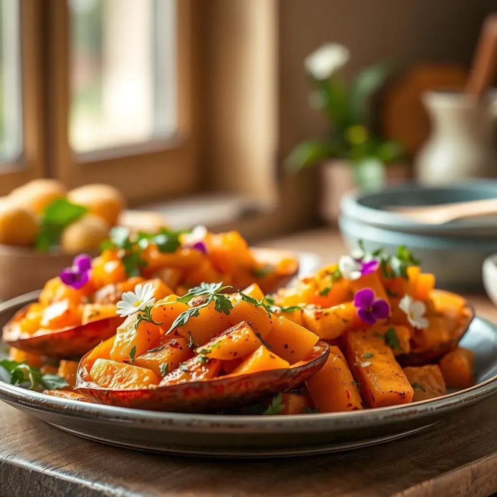 Des idées de recettes végétariennes faciles avec des patates douces