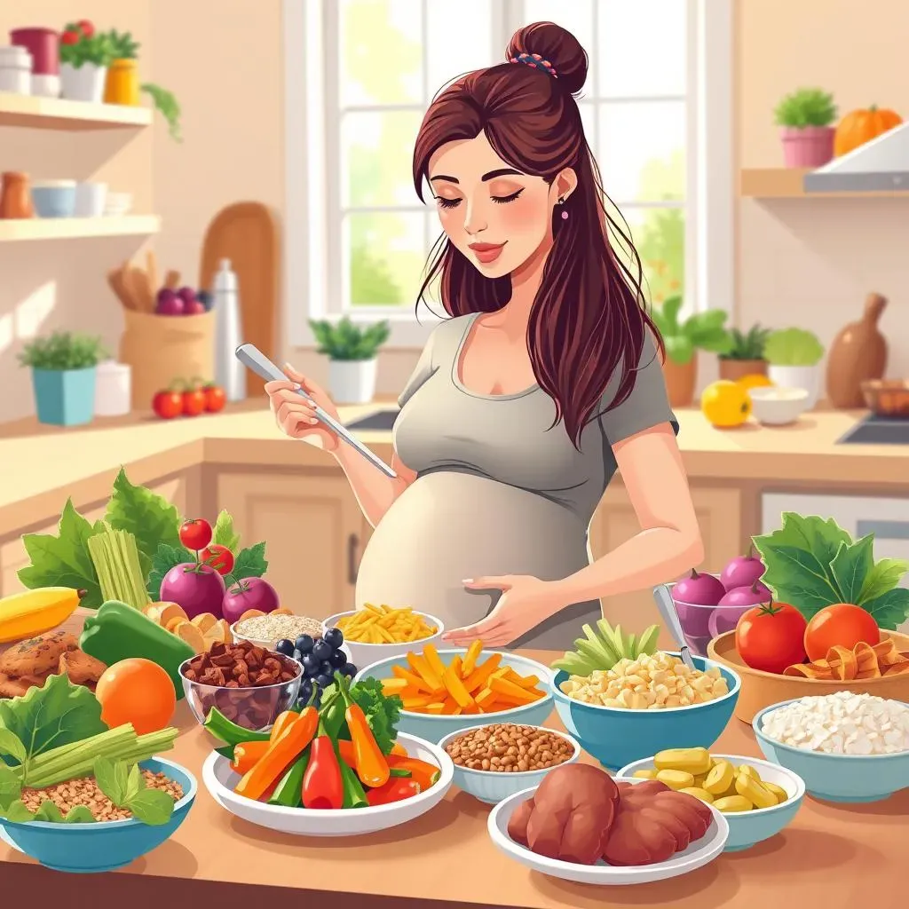 Des plats simples pour un régime de grossesse sain