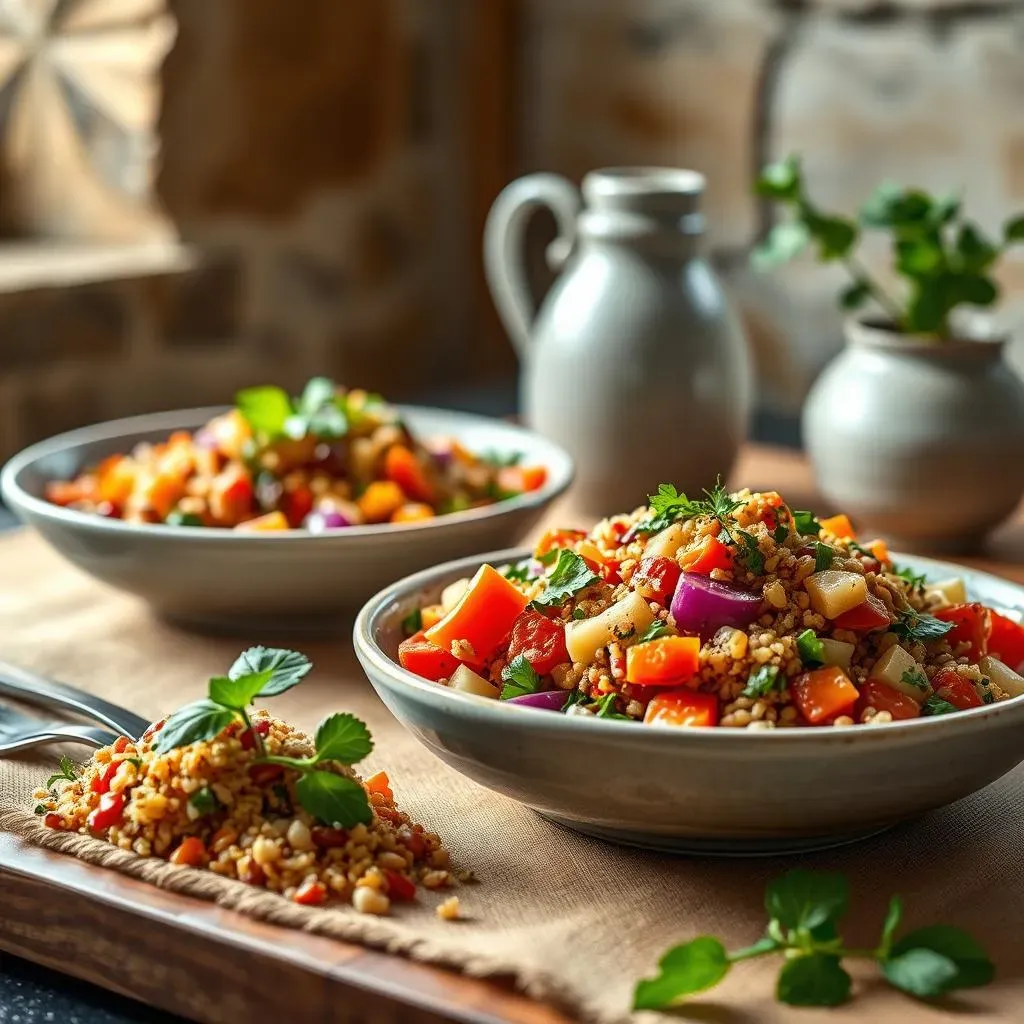 Des Recettes Équilibrées Pour Le Régime Méditerranéen Végétarien