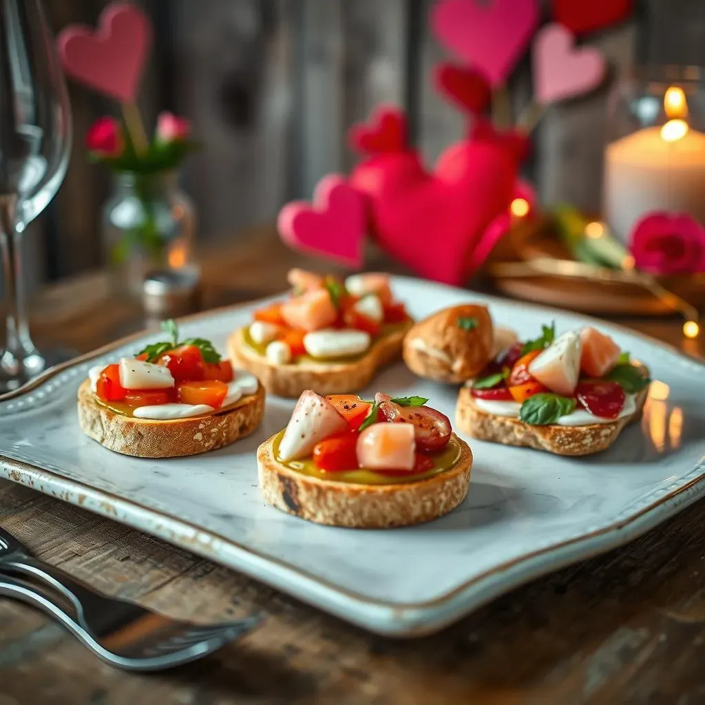 Entrées faciles pour une SaintValentin réussie