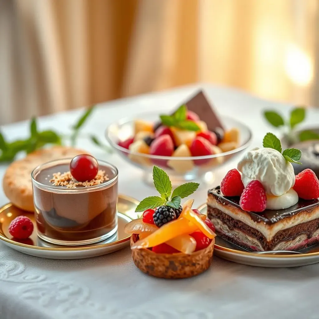 Idées de desserts raffinés faciles à préparer pour impressionner.