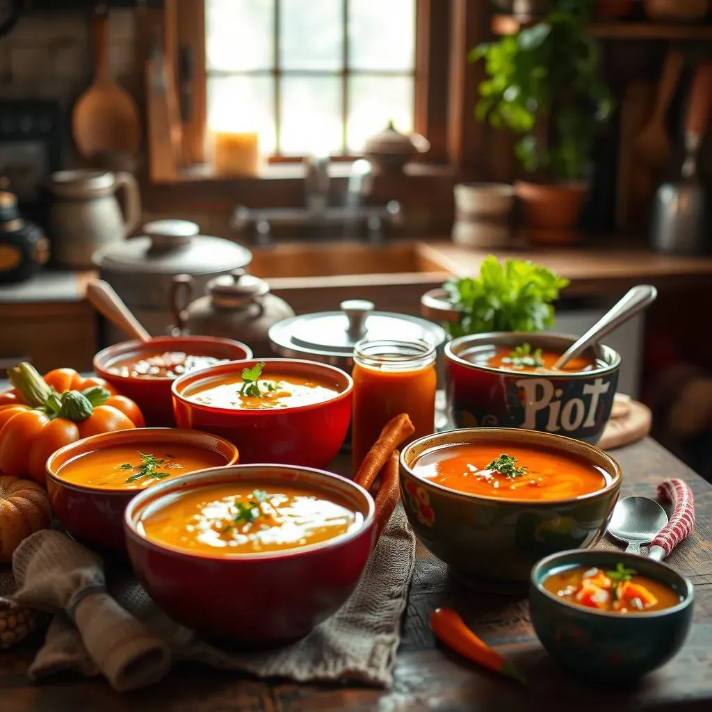 Idées de recettes de soupes végétariennes simples et rapides