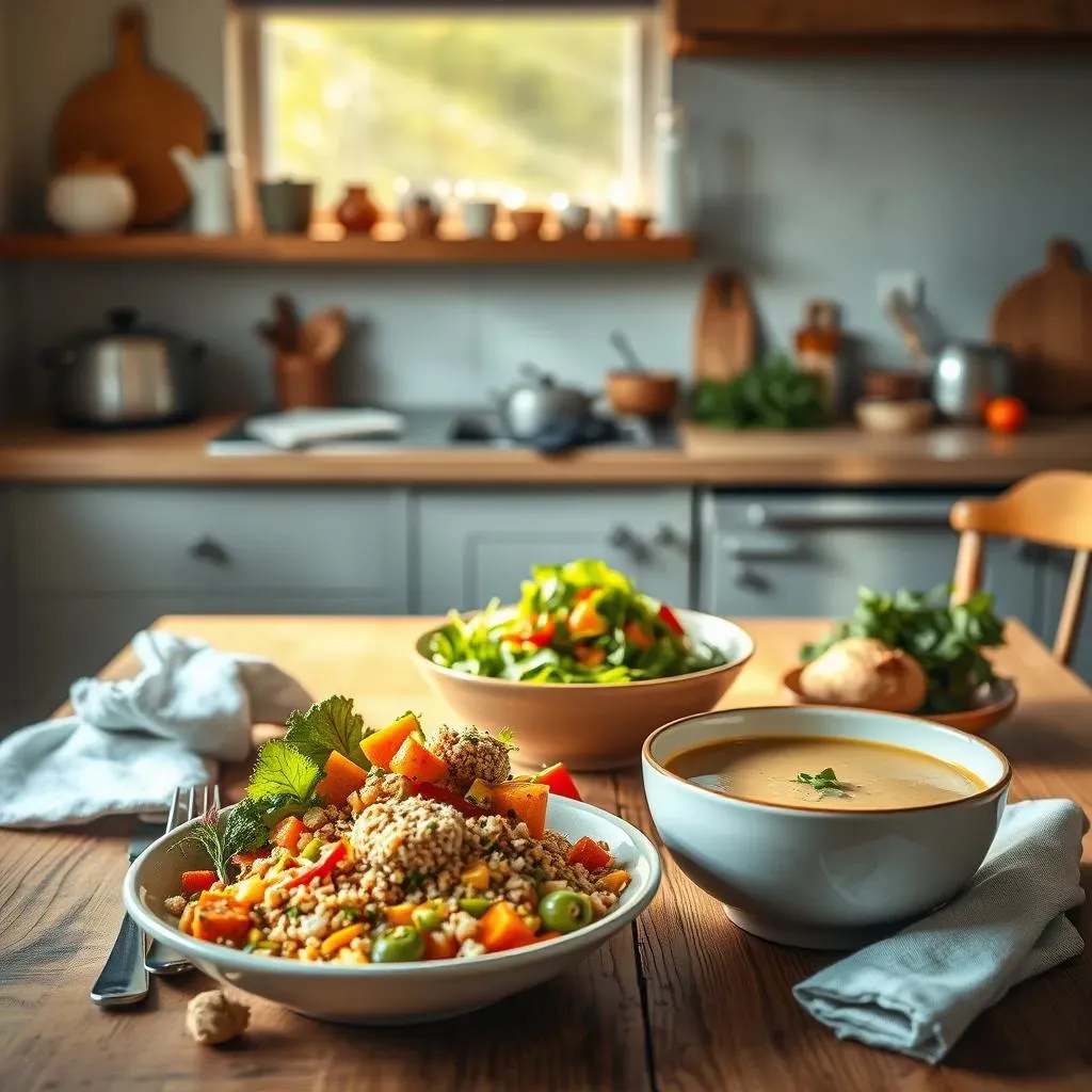 Idées de repas sans gras : recettes simples et rapides