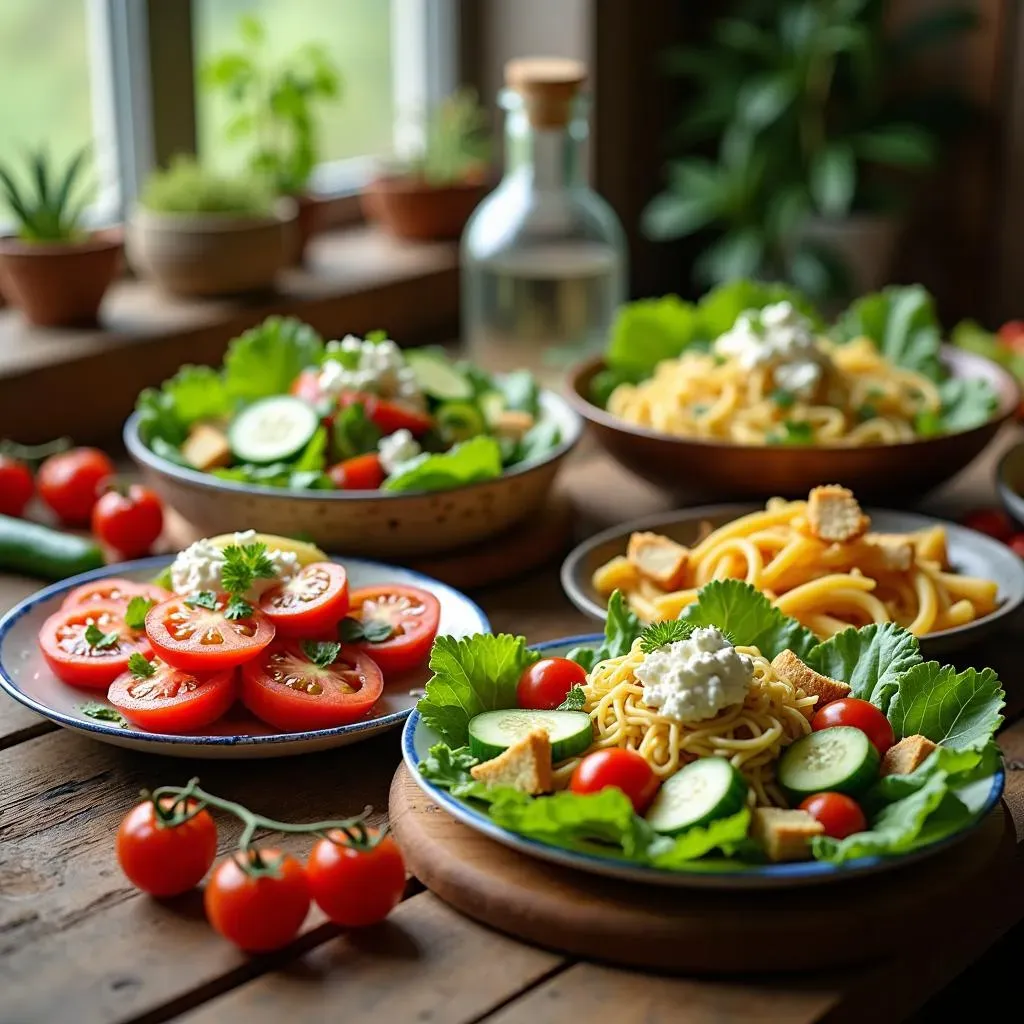 Idées de Salades Faciles et Rapides