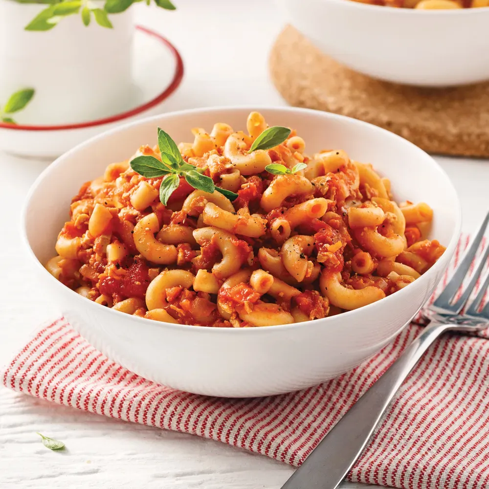 La recette de macaroni sans viande : Étape par étape