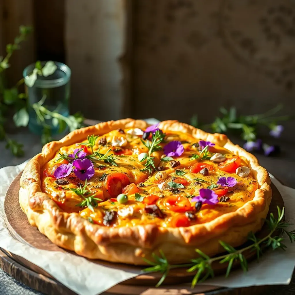 La Recette de Tarte Méditerranéenne Végétarienne