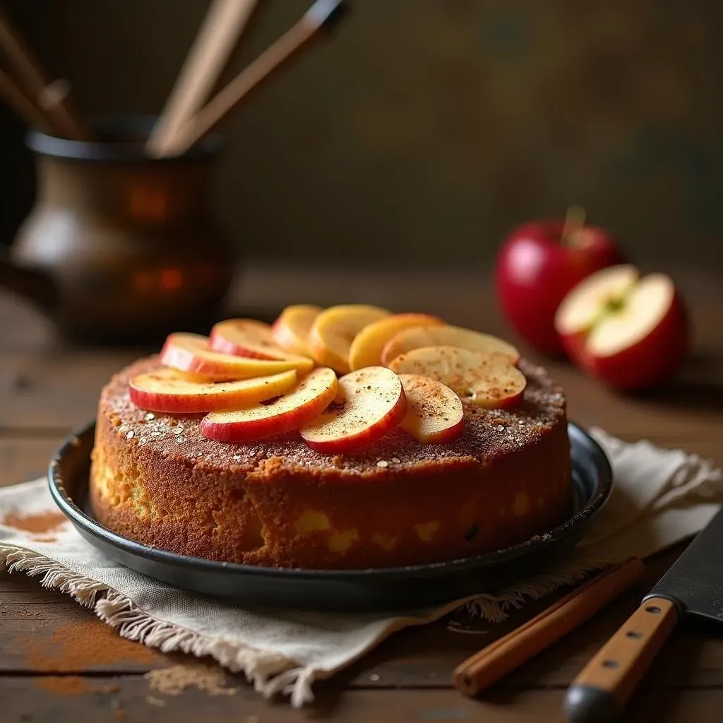 La recette du gâteau aux pommes sans balance