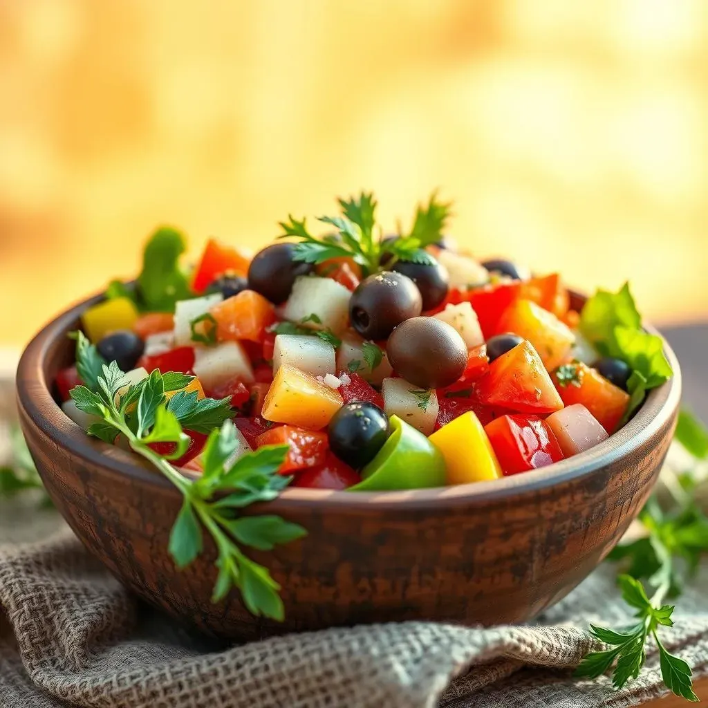 La Salade Méditerranéenne Végétarienne, Un Délice pour Tous les Goûts