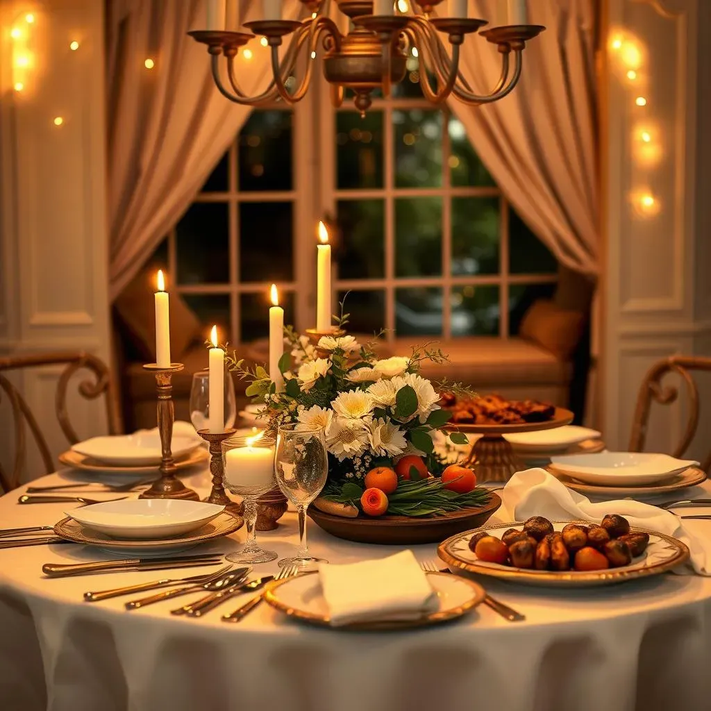L'ambiance parfaite pour accompagner vos plats simples pour dîner romantique