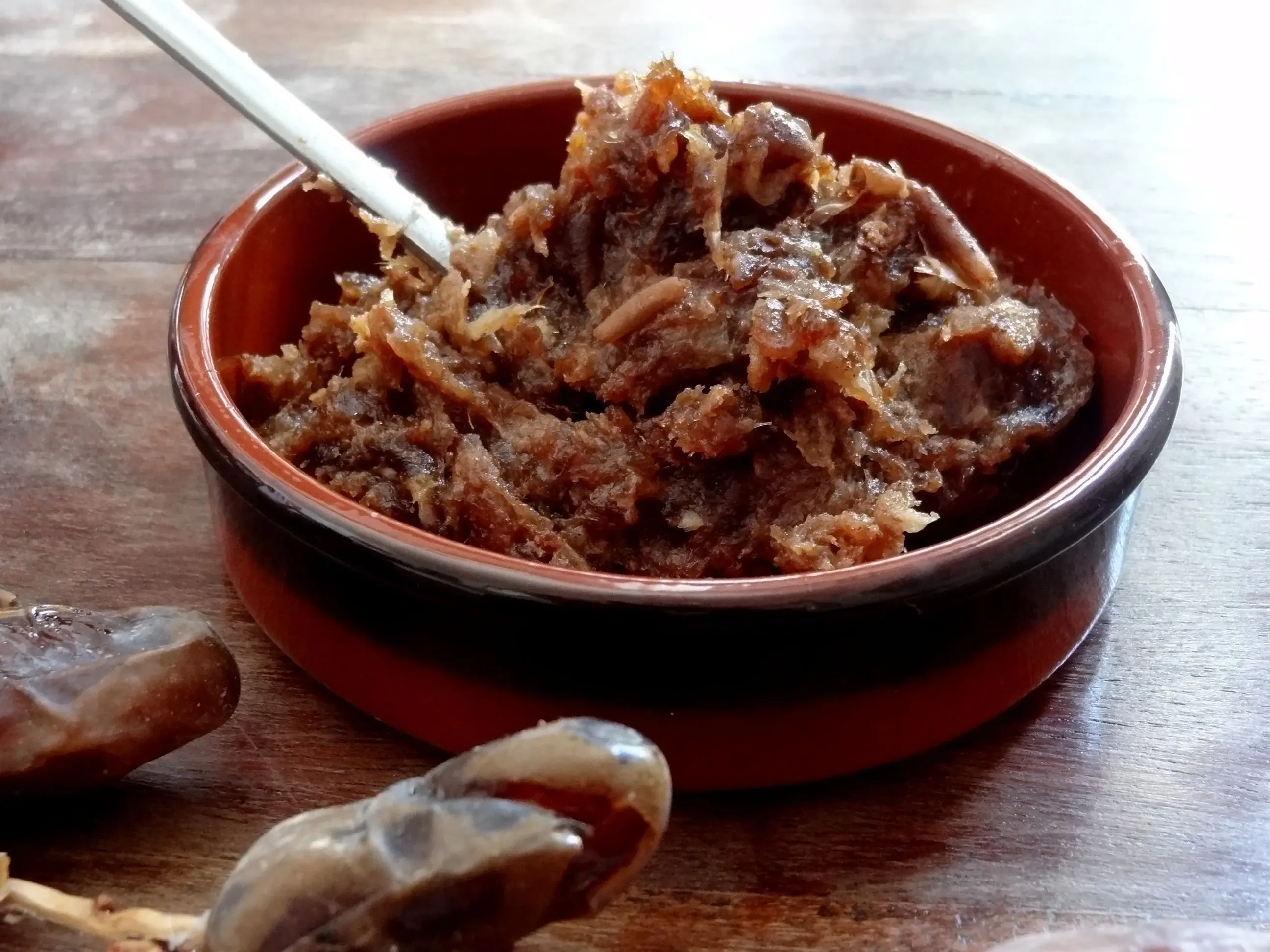 Le matériel et les ingrédients pour votre recette pate de datte