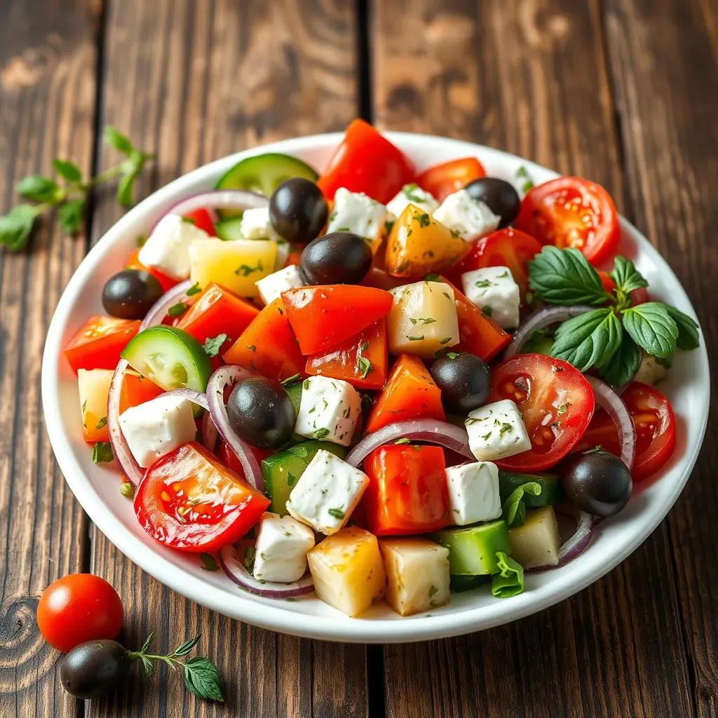 Les Incontournables : Salades Méditerranéennes Sans Cuisson