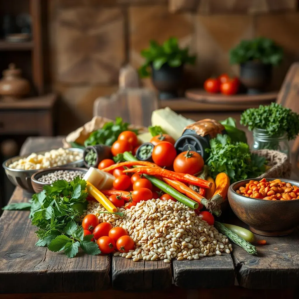 Les ingrédients clés de la cuisine méditerranéenne végétarienne traditionnelle