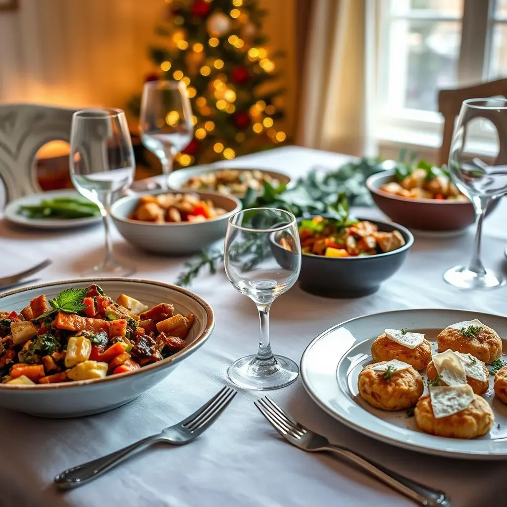 Plats végétariens méditerranéens pour Noël : des idées savoureuses