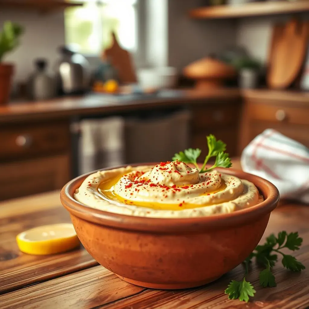 Préparation du houmous maison recette méditerranéenne
