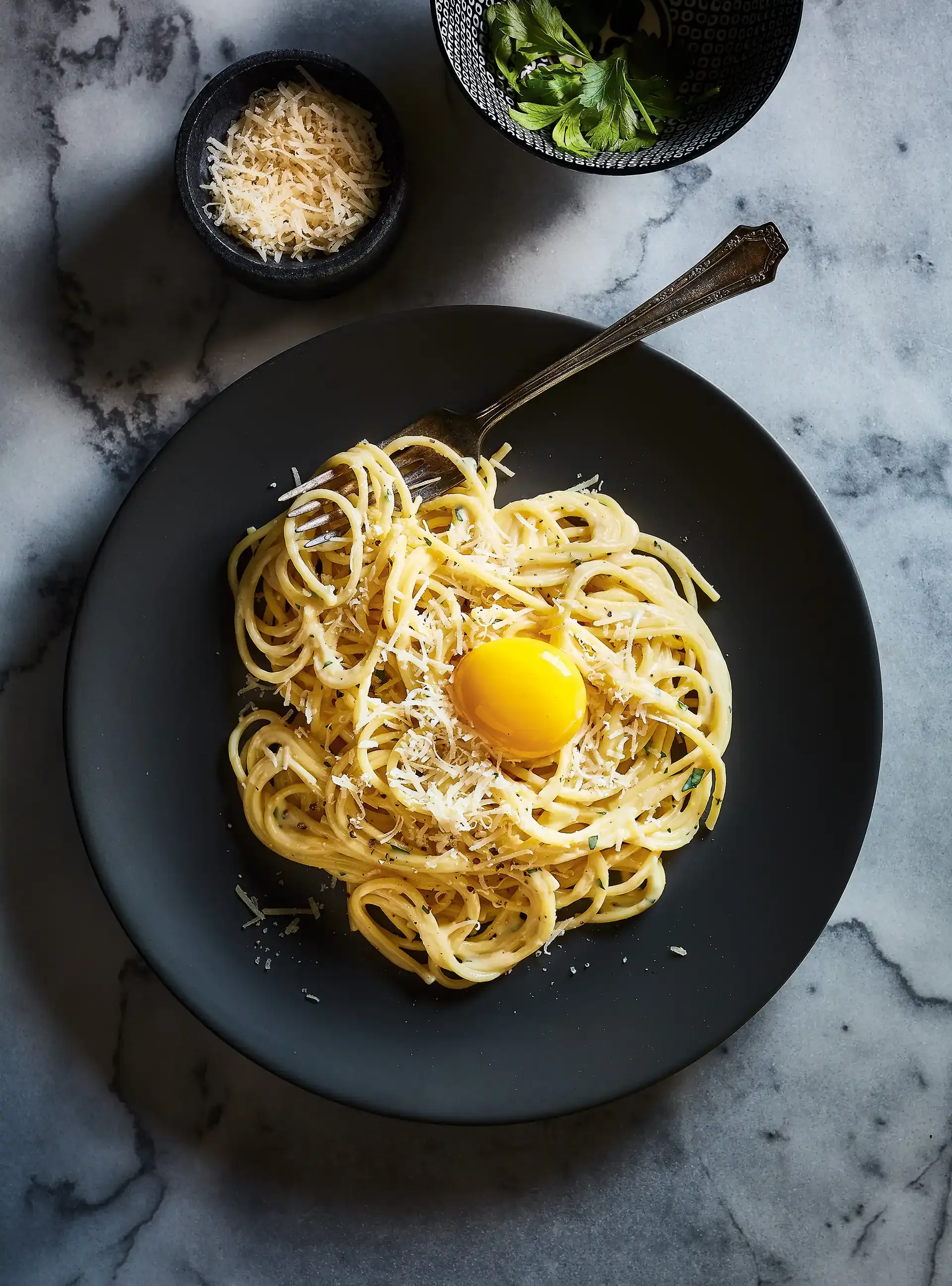 Recette de Pâtes avec des Oeufs : Le Classique Italien (Carbonara)