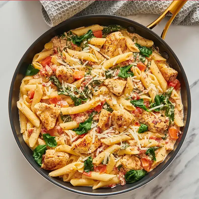 Recettes de pâtes au poulet express : Parfaites pour les soirs pressés