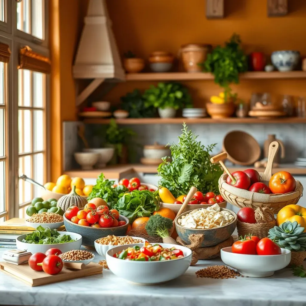 Recettes Végétariennes Méditerranéennes Pour L'été: Faciles Et Rapides