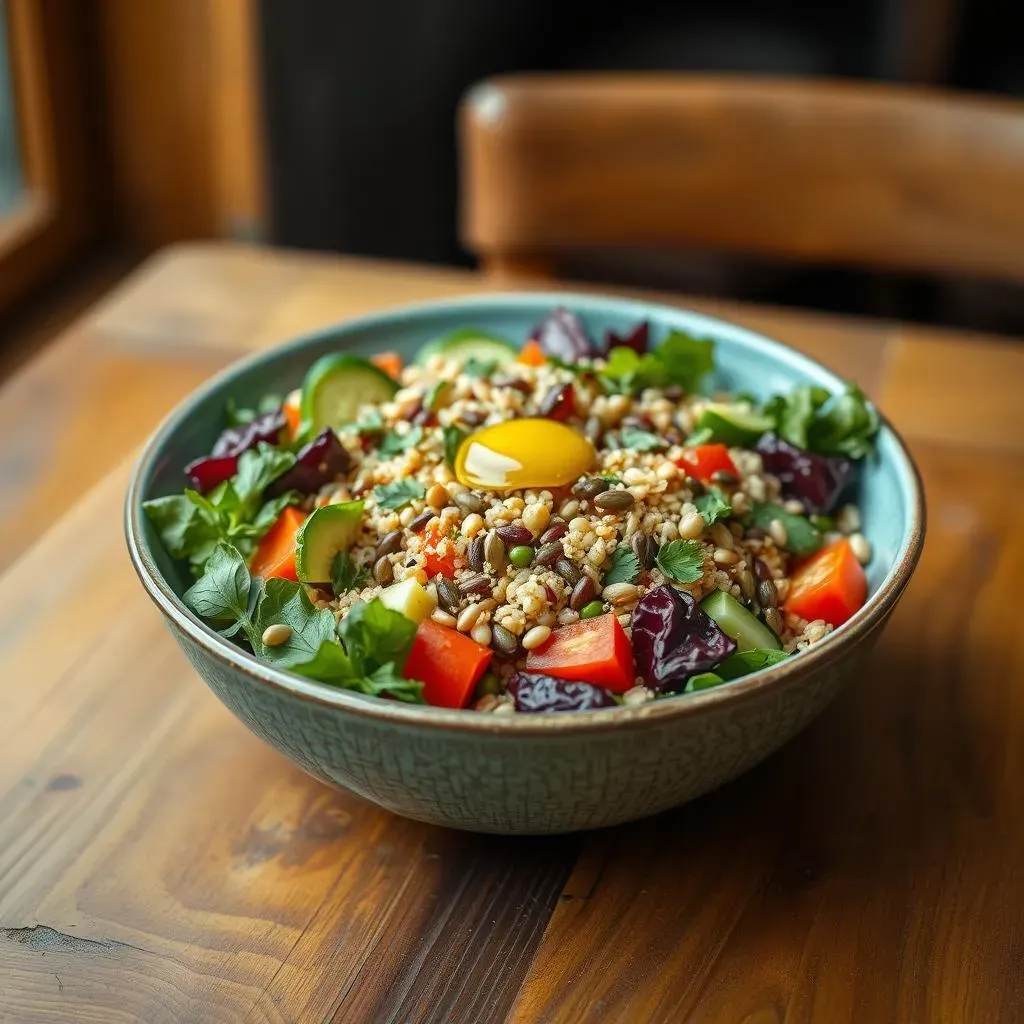Variations sur la Salade Méditerranéenne Végétarienne